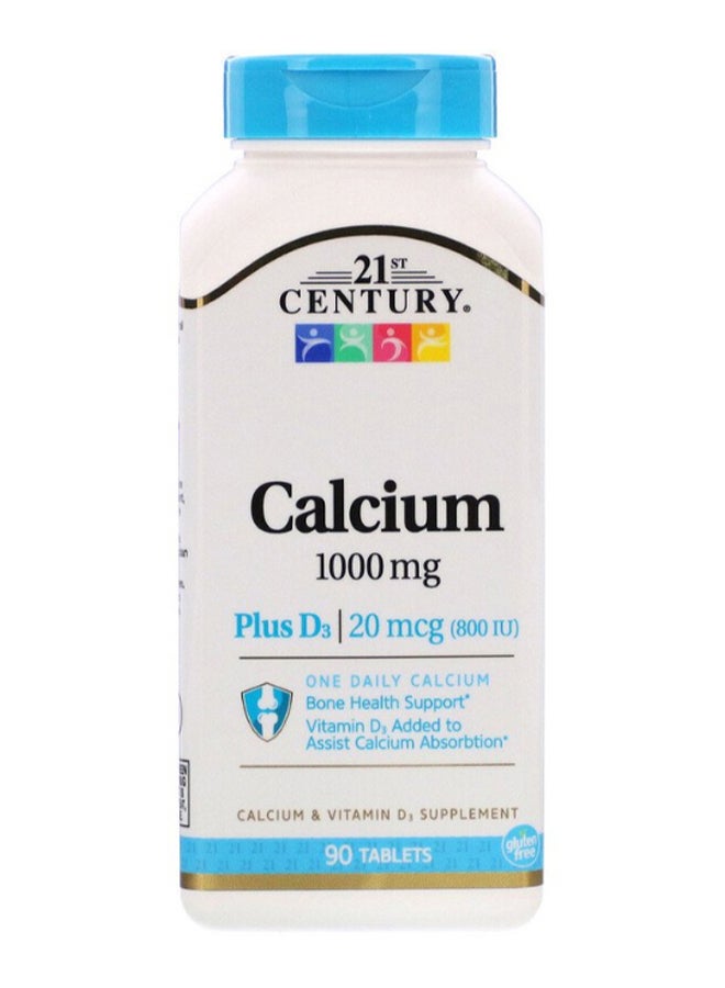 21st Century Calcium Plus D3 - 90 Tablets - Image 1